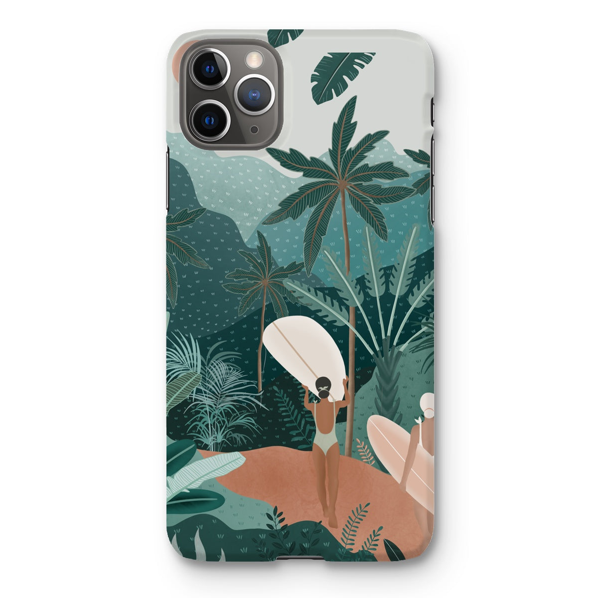 Jungle vibes slim phone case