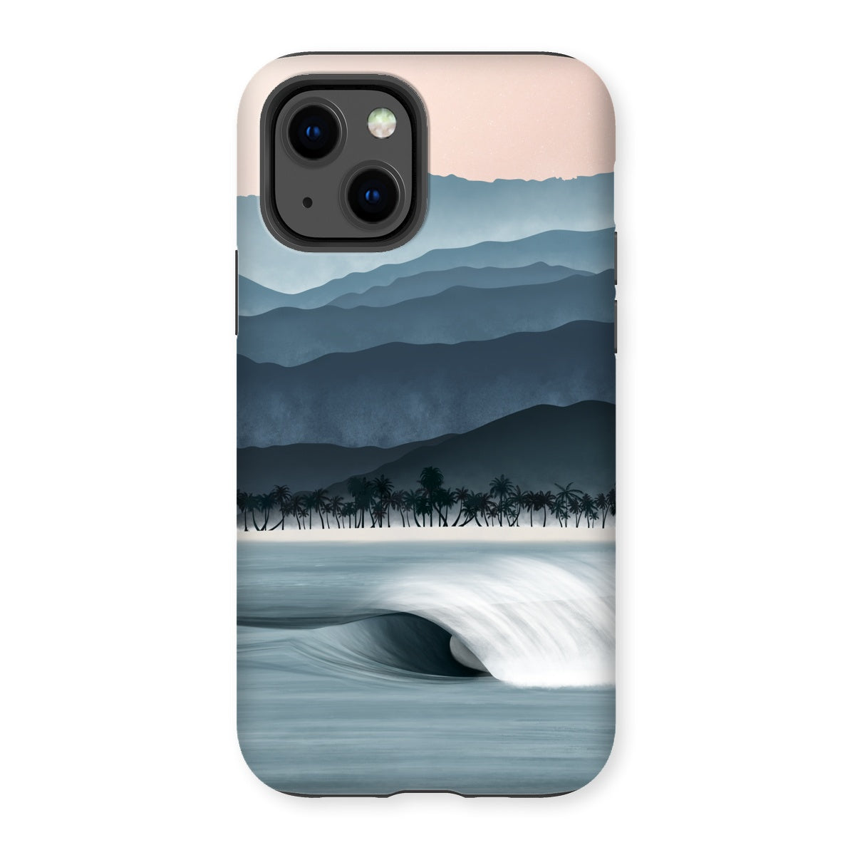 Between ocean &amp;amp; mountains reinforced phone case