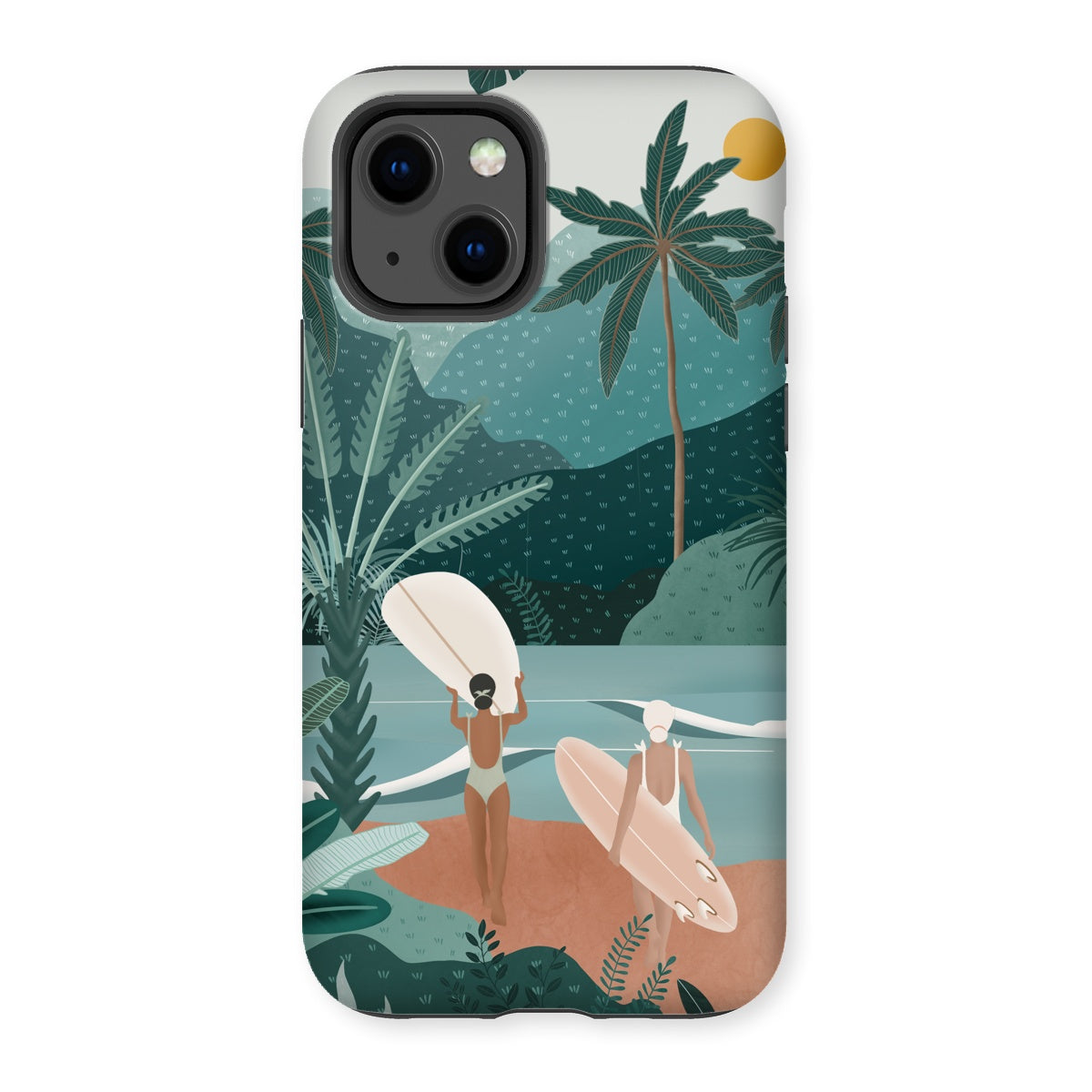 Reinforced phone case Jungle vibes sea