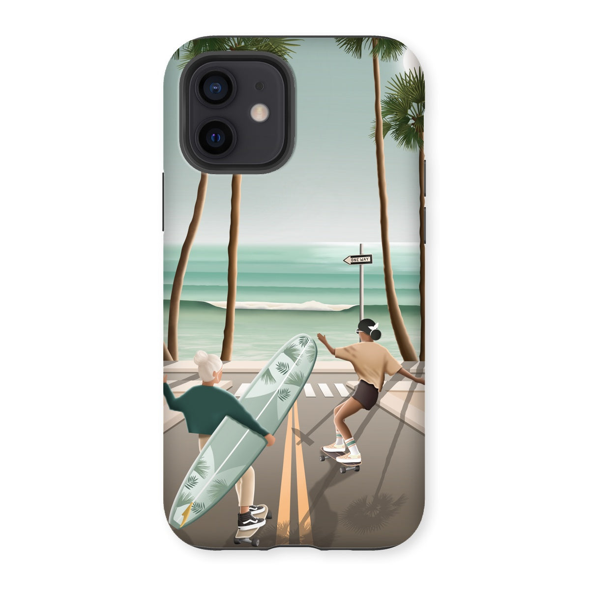 Coque de téléphone renforcée California vibes