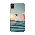Load image into Gallery viewer, Morning surf session reinforced phone case
