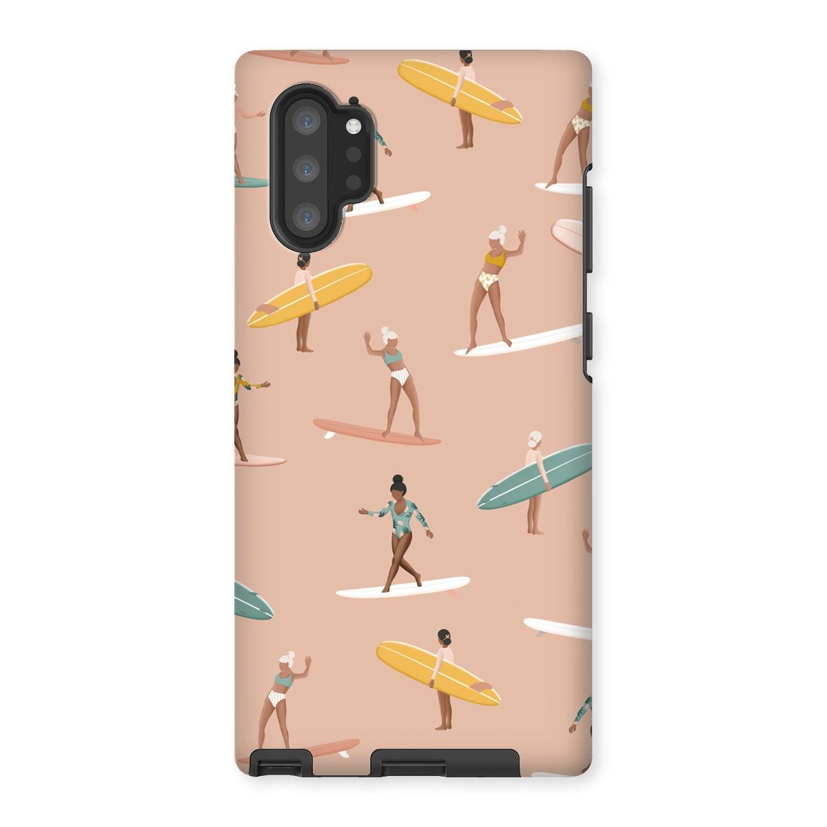 Surf pattern  Tough Phone Case