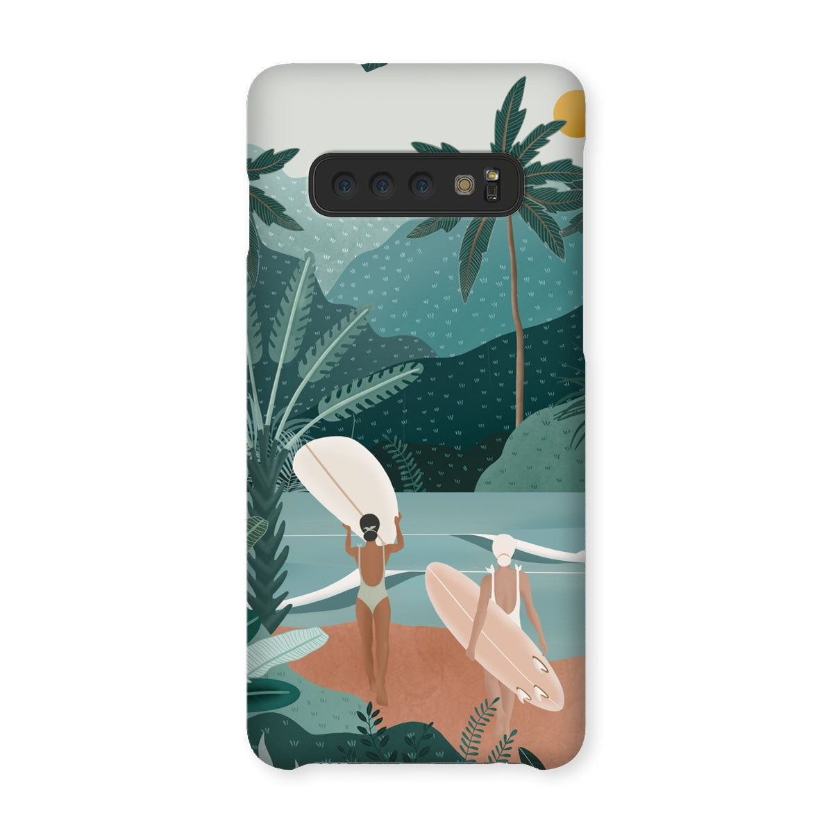 Jungle vibes sea slim phone case