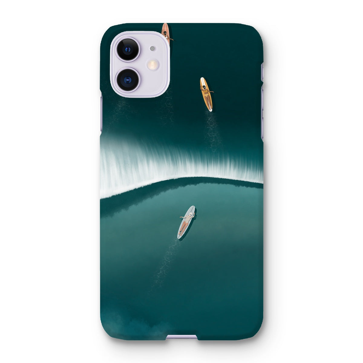 Slim Line up in Zicatela phone case