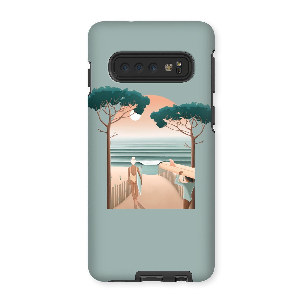 Coque de téléphone renforcée vue sur les Landes