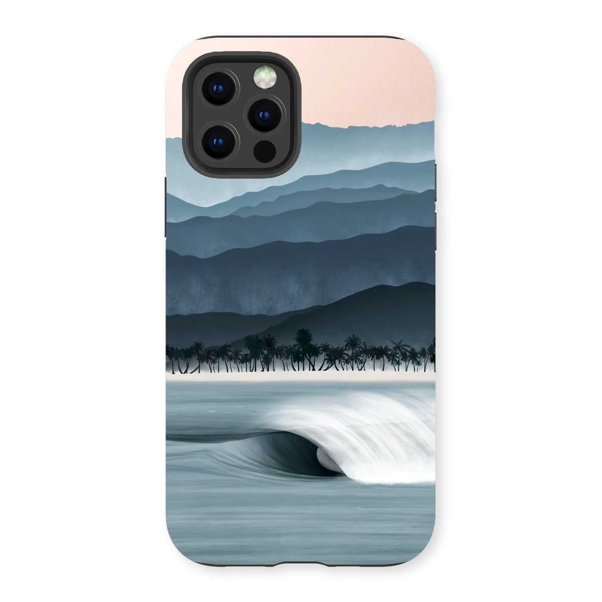 Between ocean &amp;amp; mountains reinforced phone case