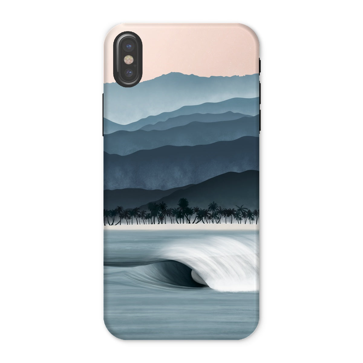 Between ocean &amp;amp; mountains reinforced phone case