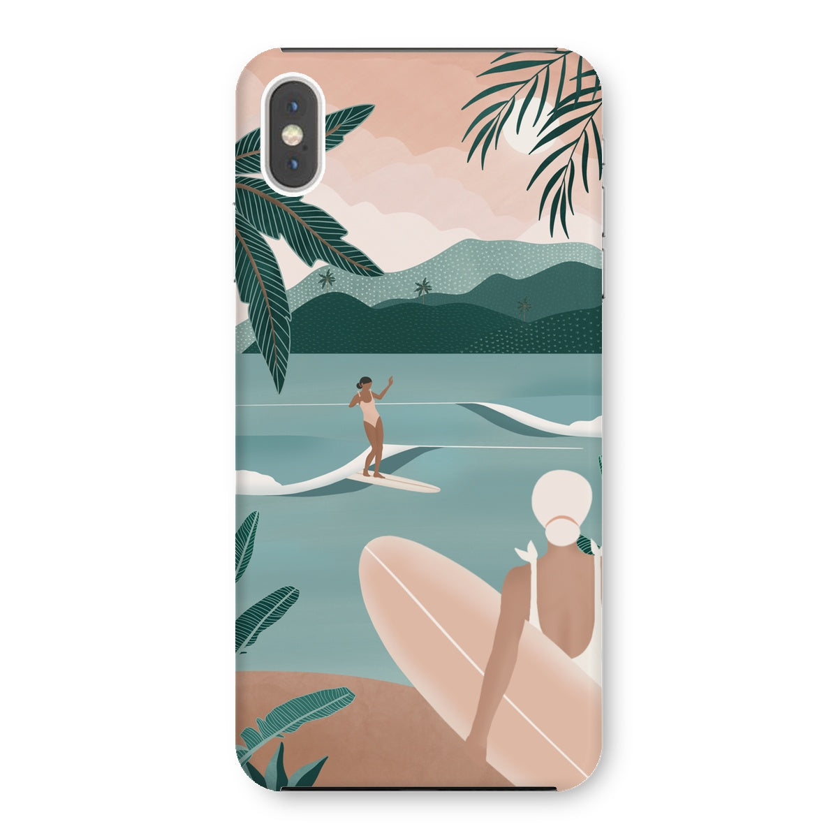 Surfers&#39; heaven slim phone case