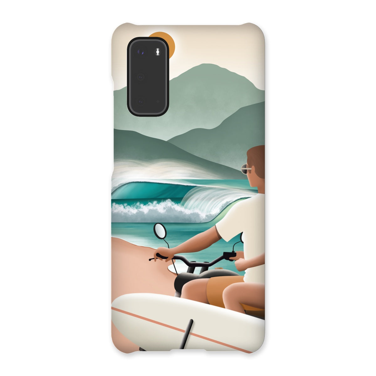 Estuche para teléfono delgado Surf Love