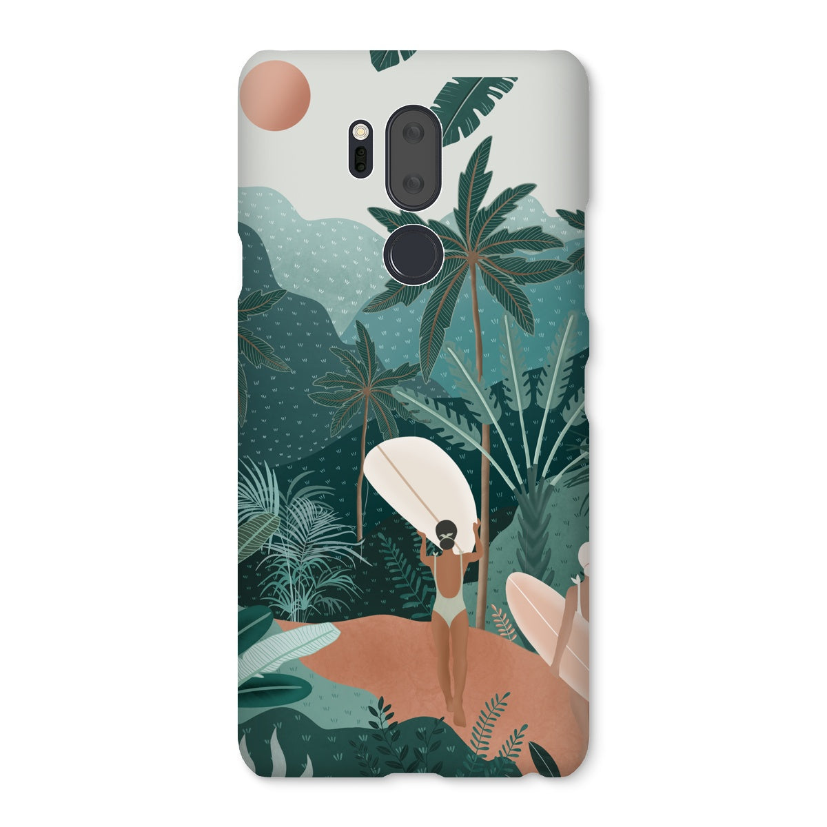 Jungle vibes slim phone case