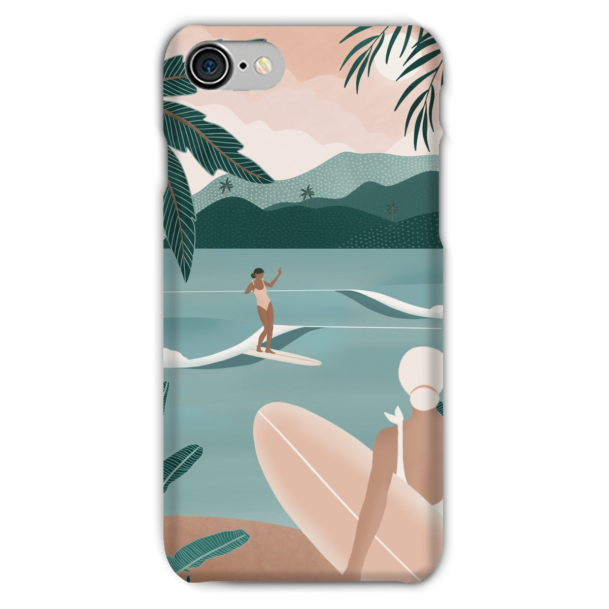 Surfers&#39; heaven slim phone case