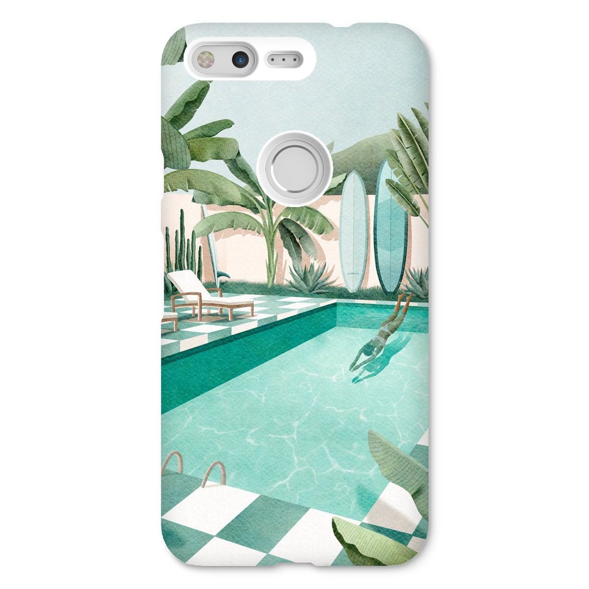 Coque de téléphone slim Tropical vibes