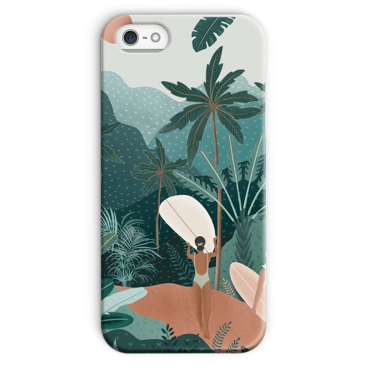 Funda fina para móvil Jungle Vibes