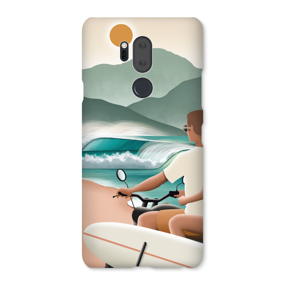 Estuche para teléfono delgado Surf Love