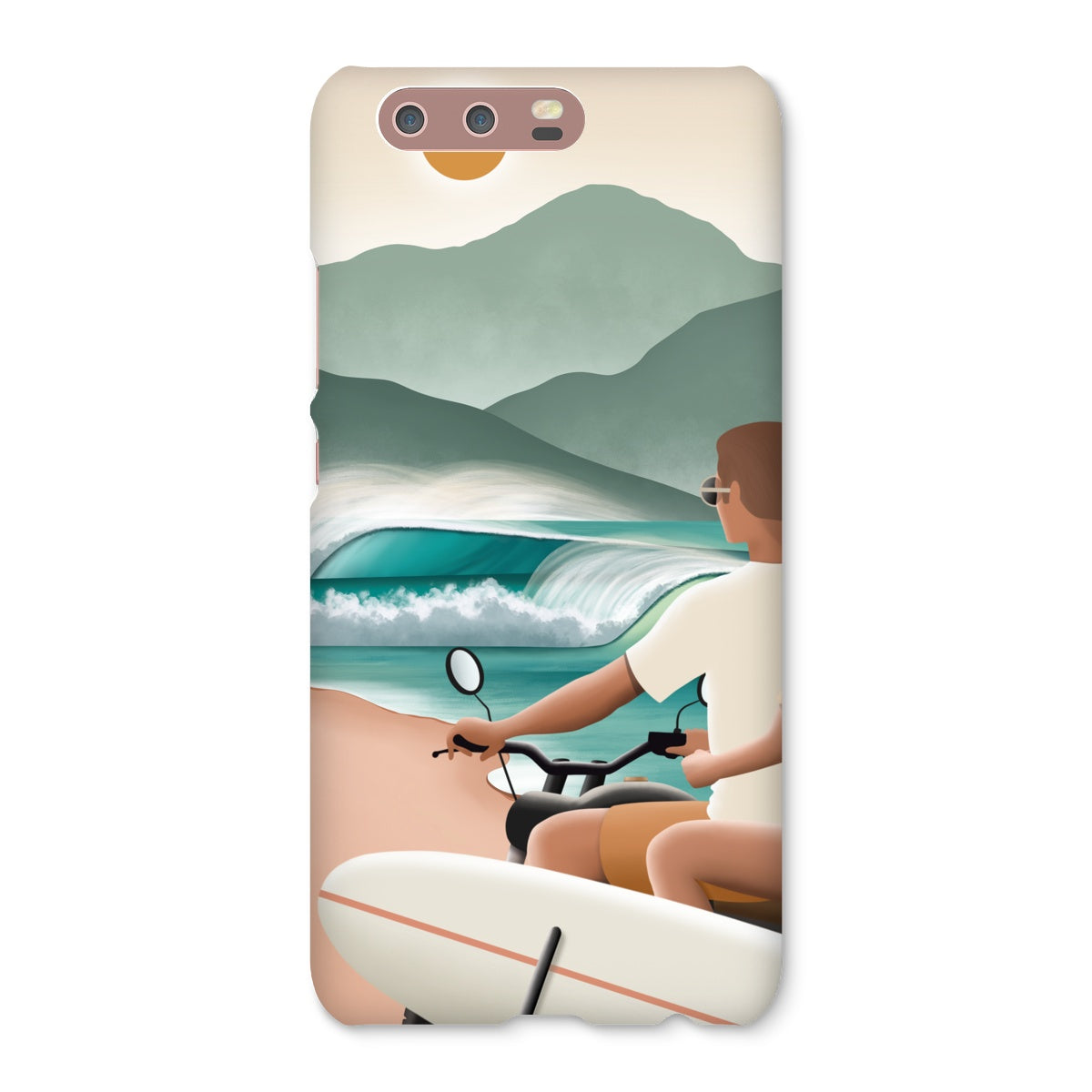 Estuche para teléfono delgado Surf Love