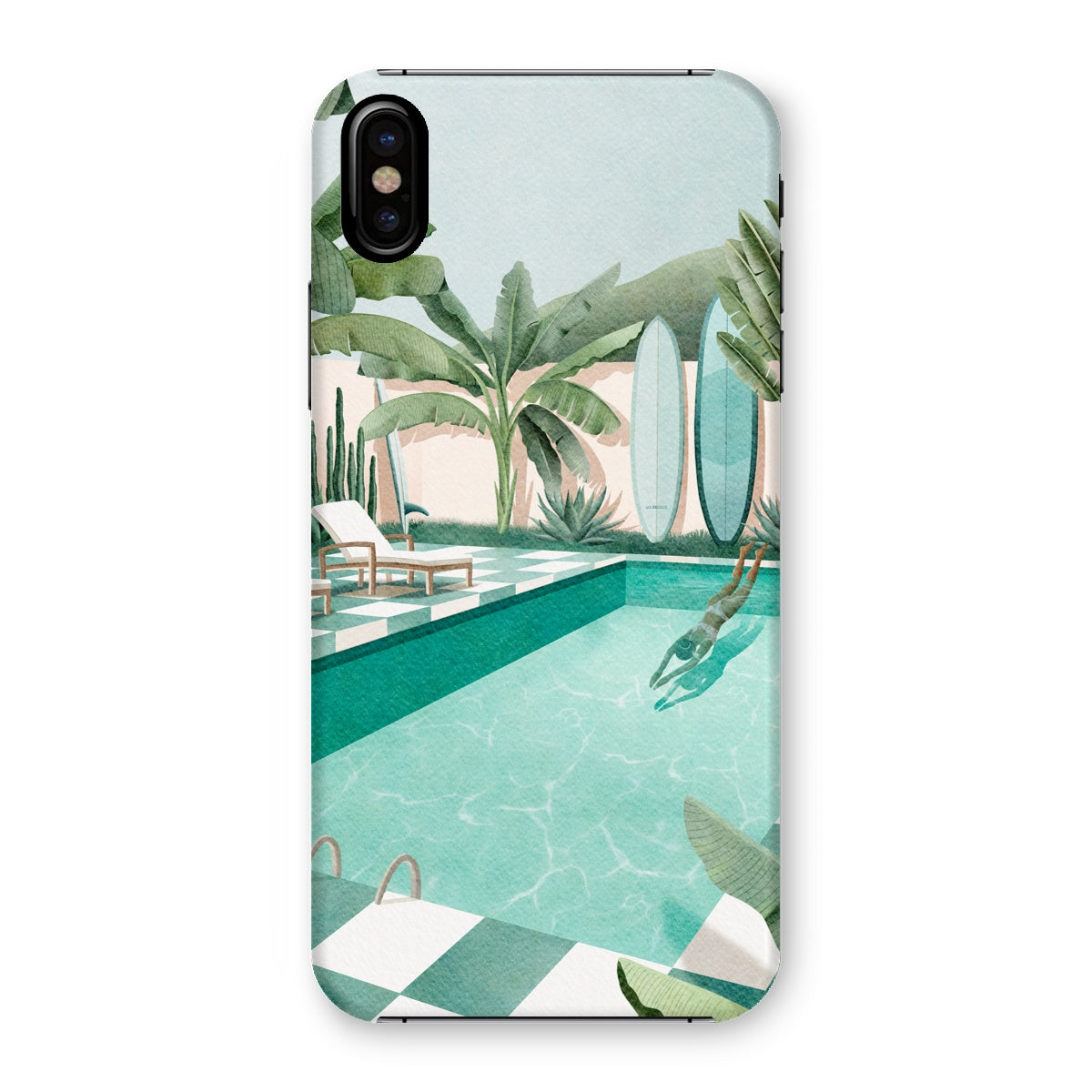 Coque de téléphone slim Tropical vibes