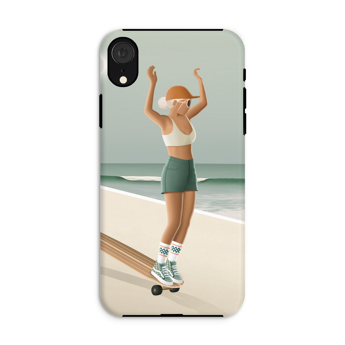 Coque de téléphone renforcée Hang ten