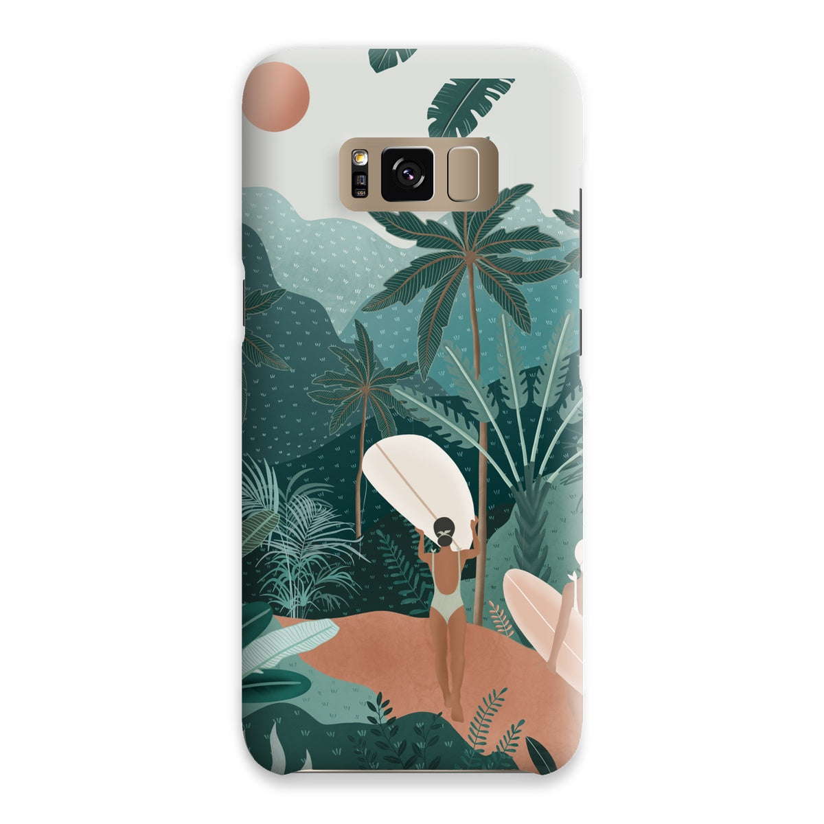 Jungle vibes slim phone case