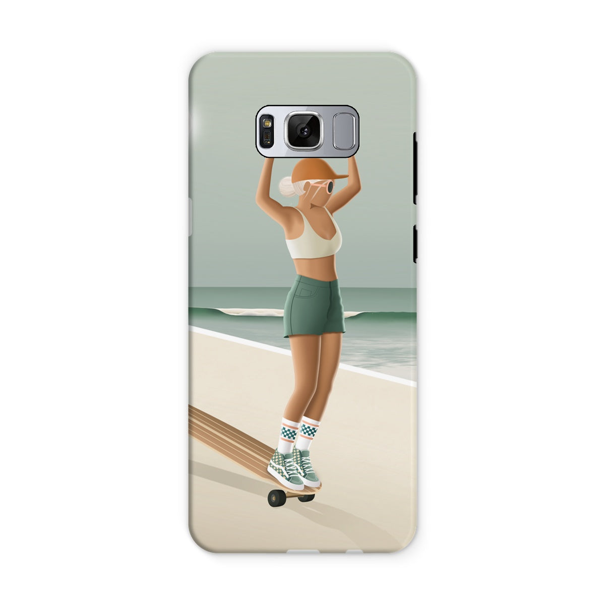 Hang ten reinforced phone case