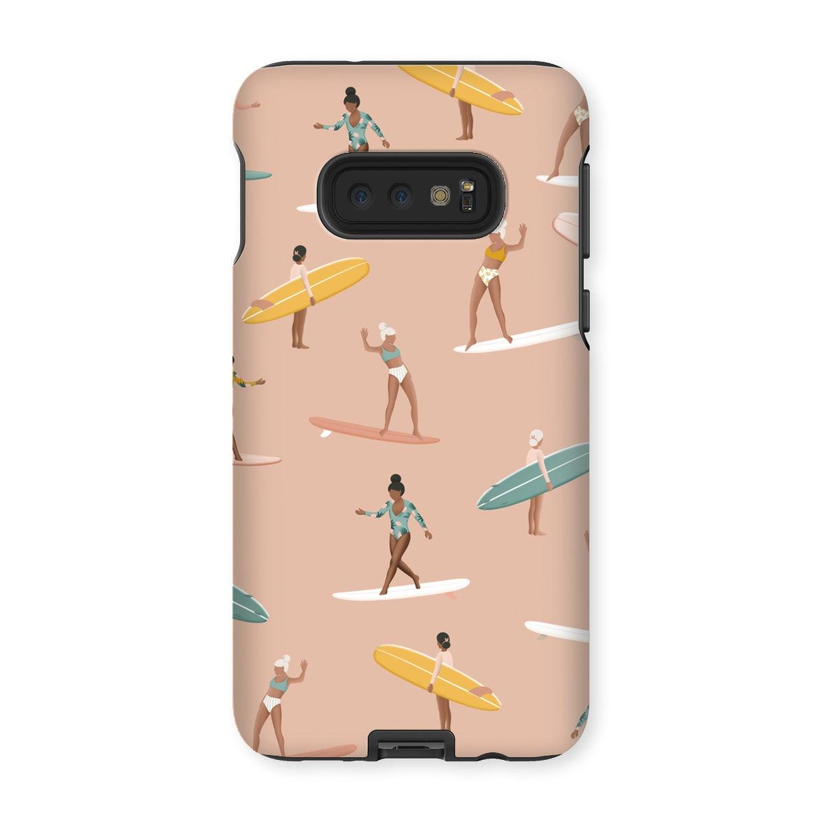 Surf pattern  Tough Phone Case