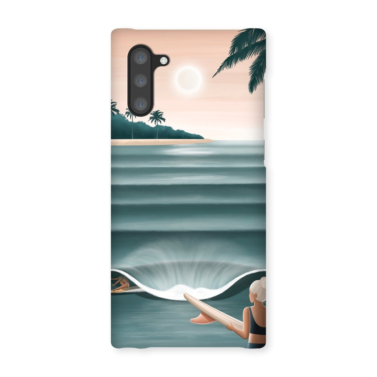 Dreamy lines slim phone case