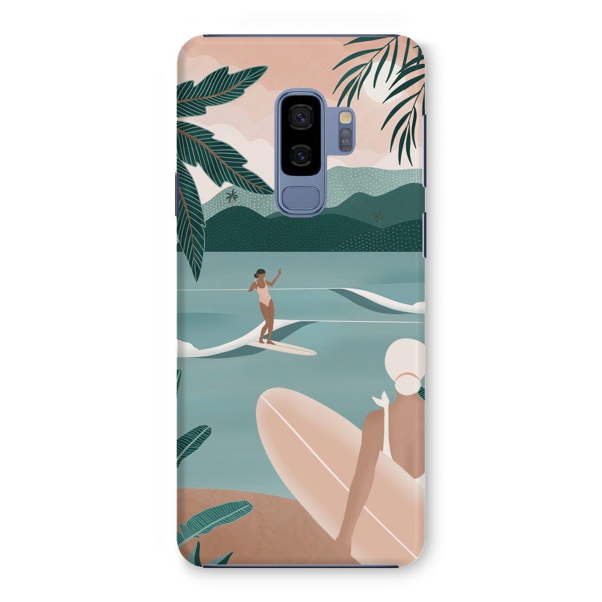 Surfers' heaven slim phone case