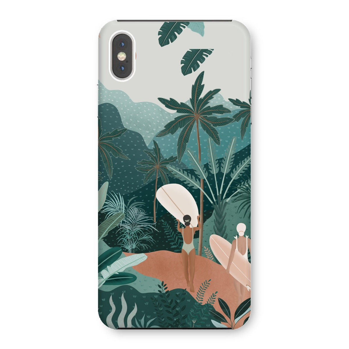 Jungle vibes slim phone case