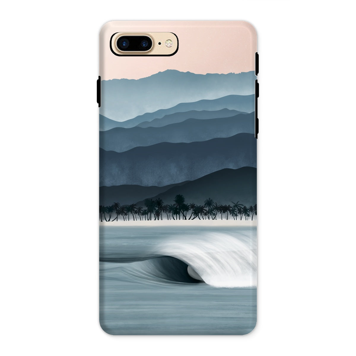 Between ocean &amp;amp; mountains reinforced phone case