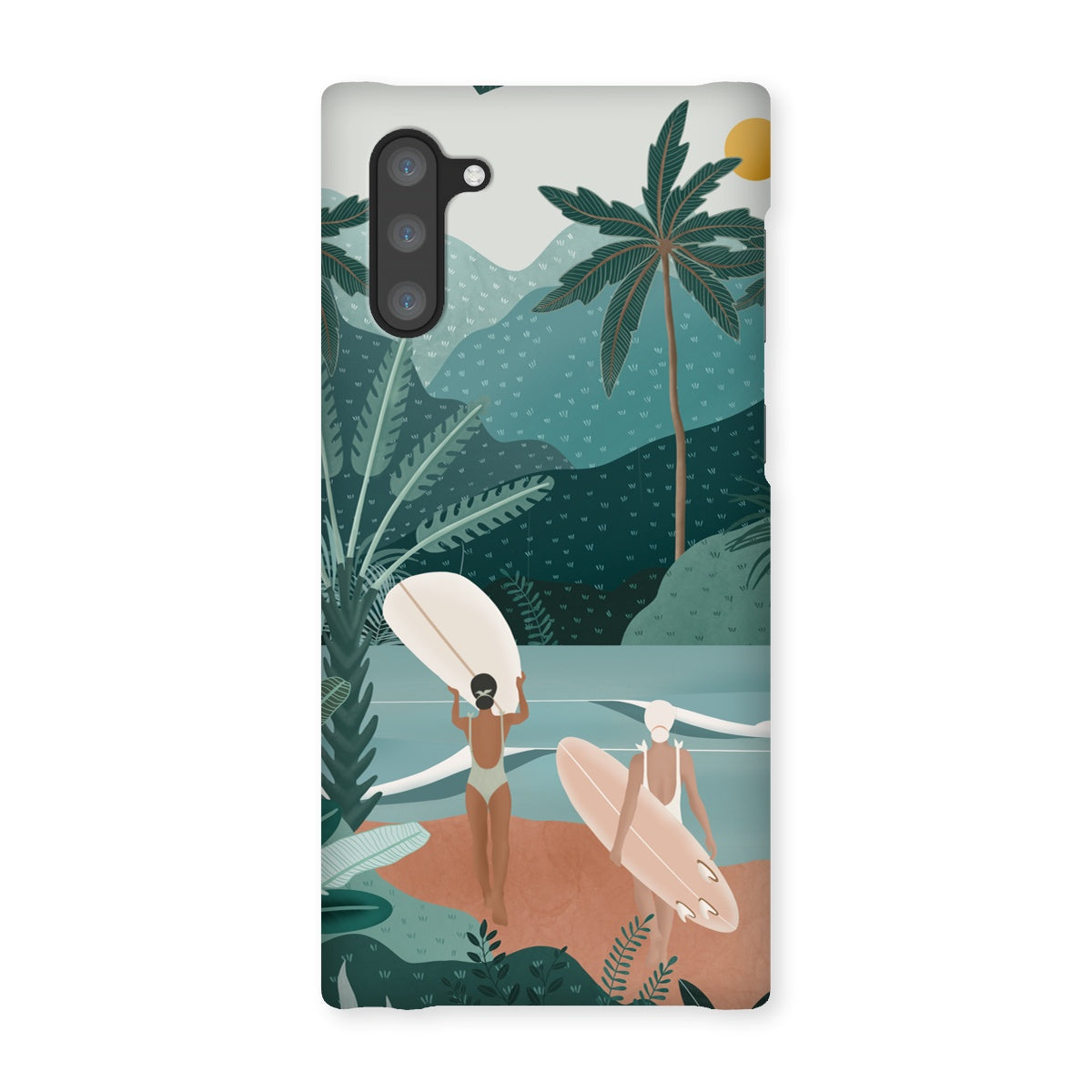 Jungle vibes sea slim phone case