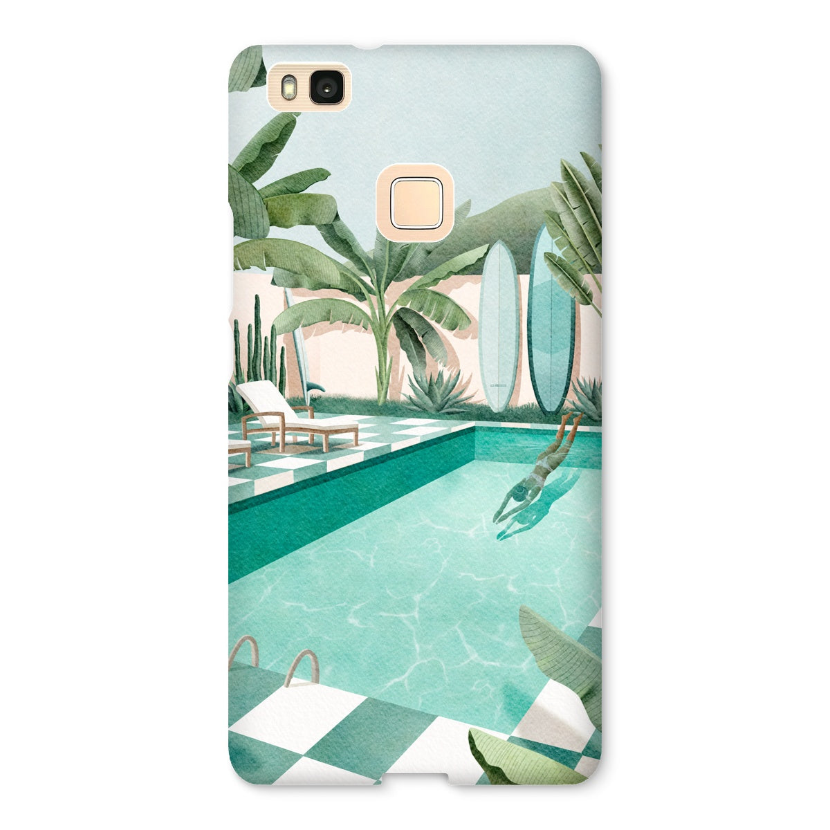 Coque de téléphone slim Tropical vibes