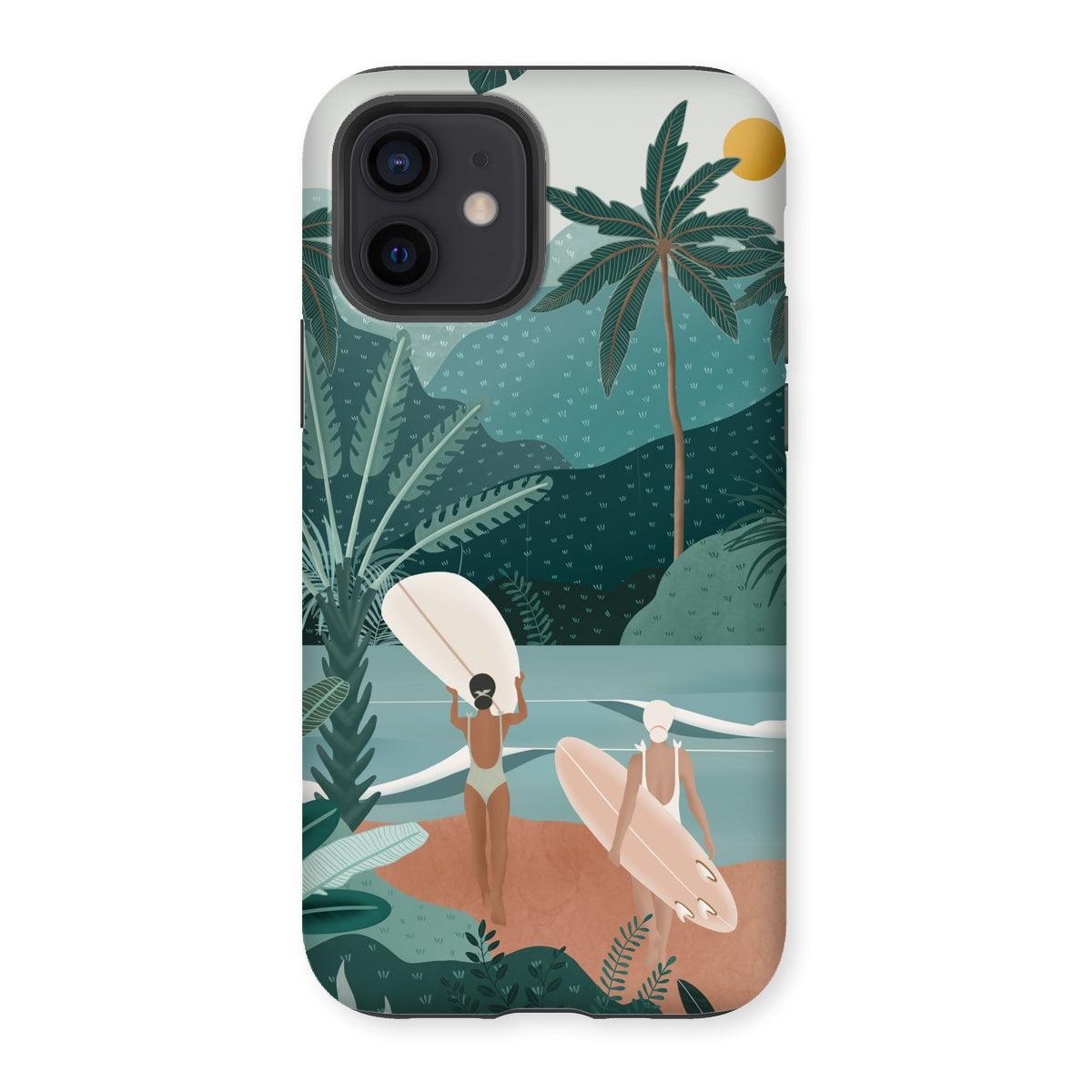 Coque de téléphone renforcée Jungle vibes sea