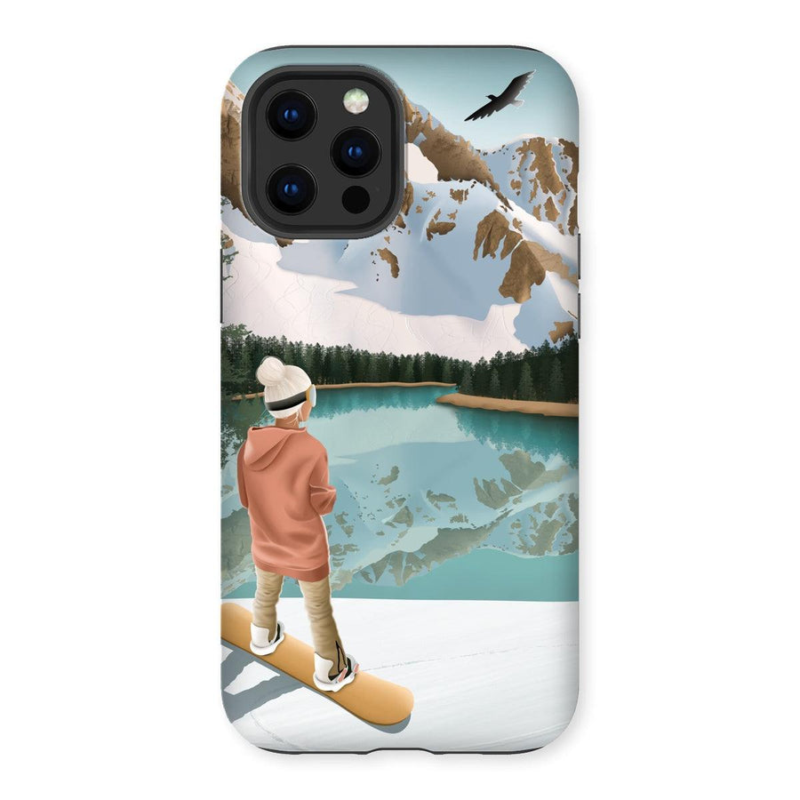 Coque de téléphone renforcée Between lake & mountains