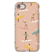 Surf pattern  Tough Phone Case