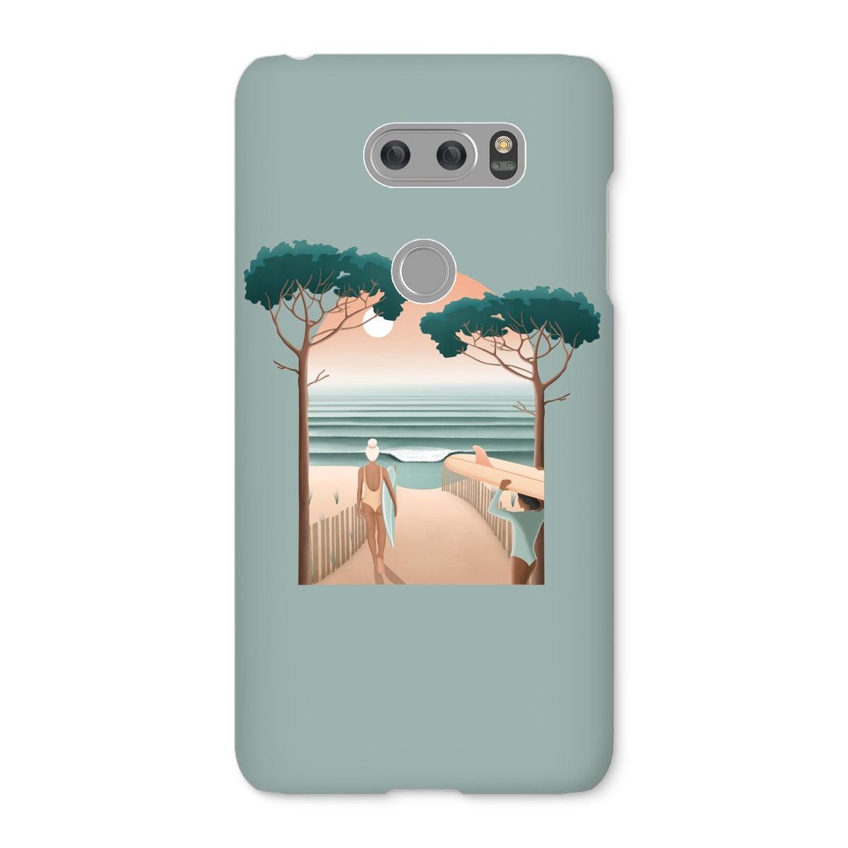 Vista de Les Landes Snap Phone Case