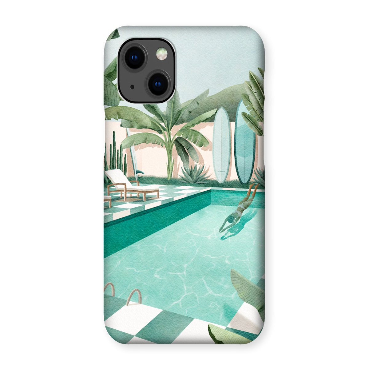 Coque de téléphone slim Tropical vibes