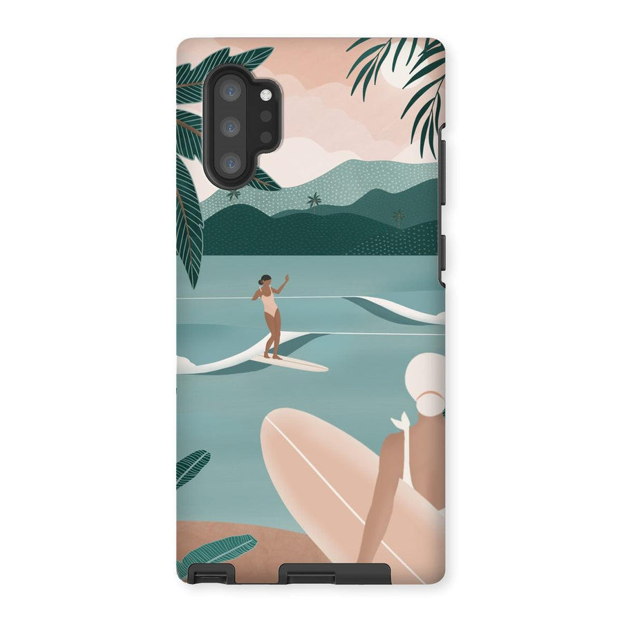 Surfers' heaven reinforced phone case