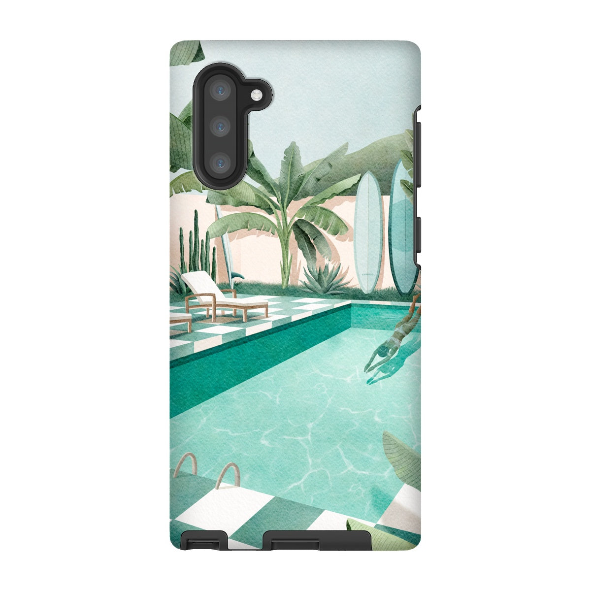 Coque de téléphone renforcée Tropical vibes