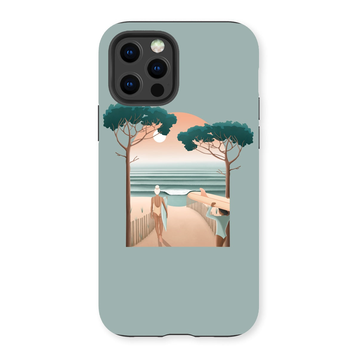 Coque de téléphone renforcée vue sur les Landes