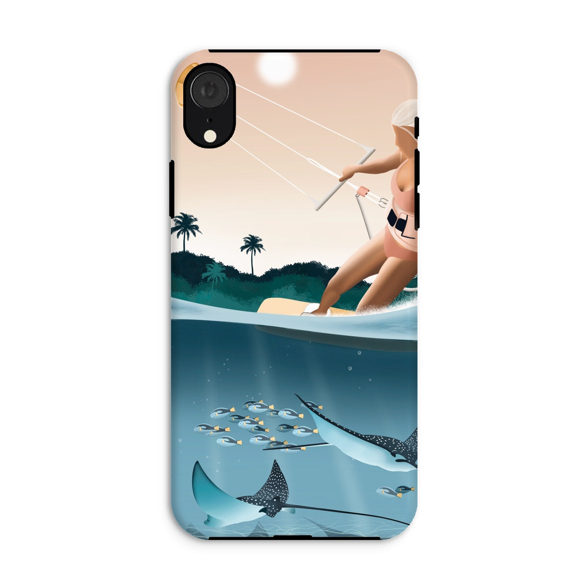 Coque de téléphone renforcée Kitesurf