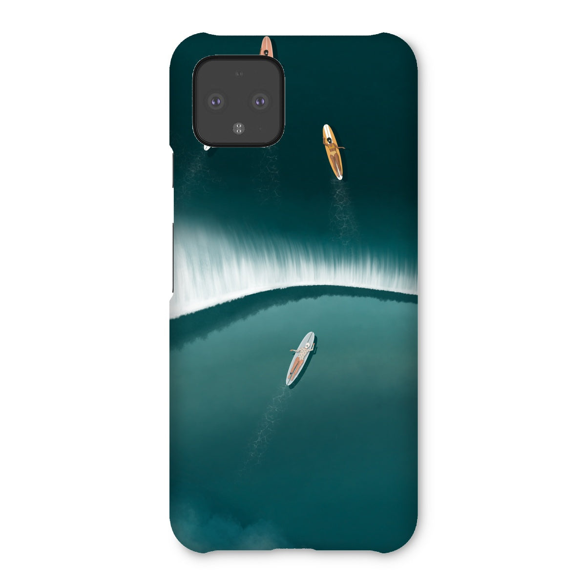 Slim Line up in Zicatela phone case