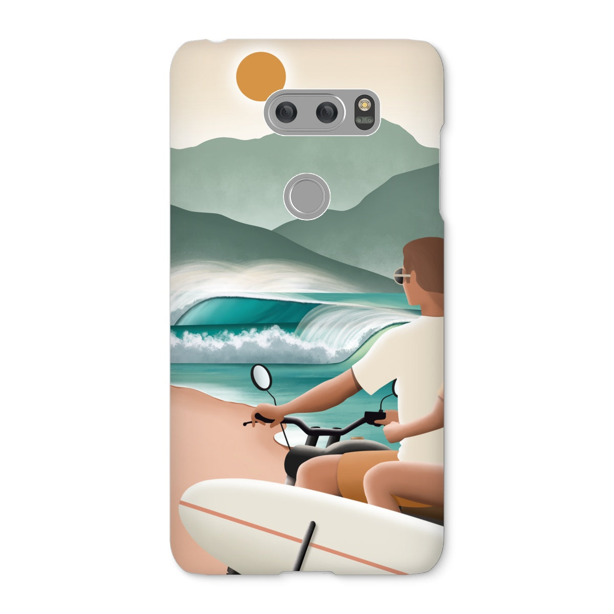 Estuche para teléfono delgado Surf Love