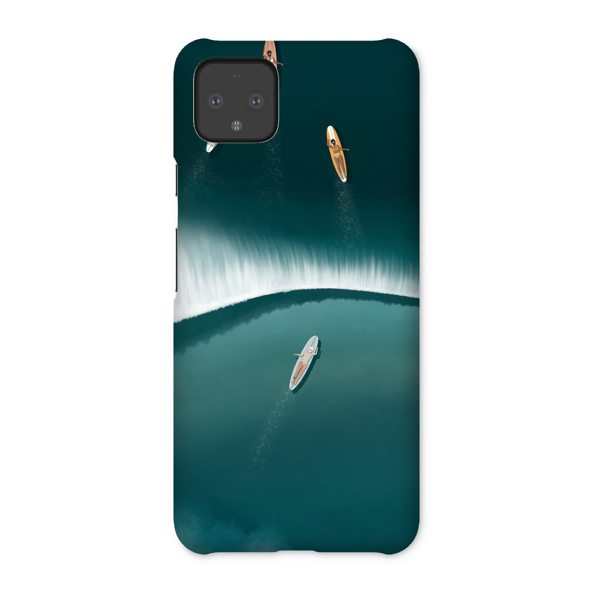 Slim Line up in Zicatela phone case