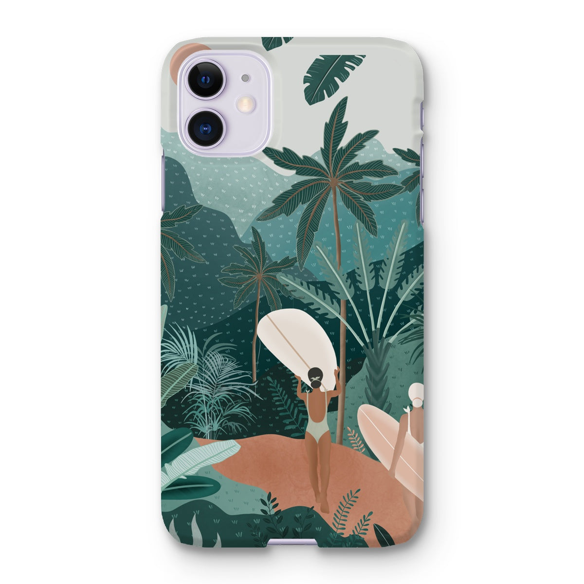 Jungle vibes slim phone case