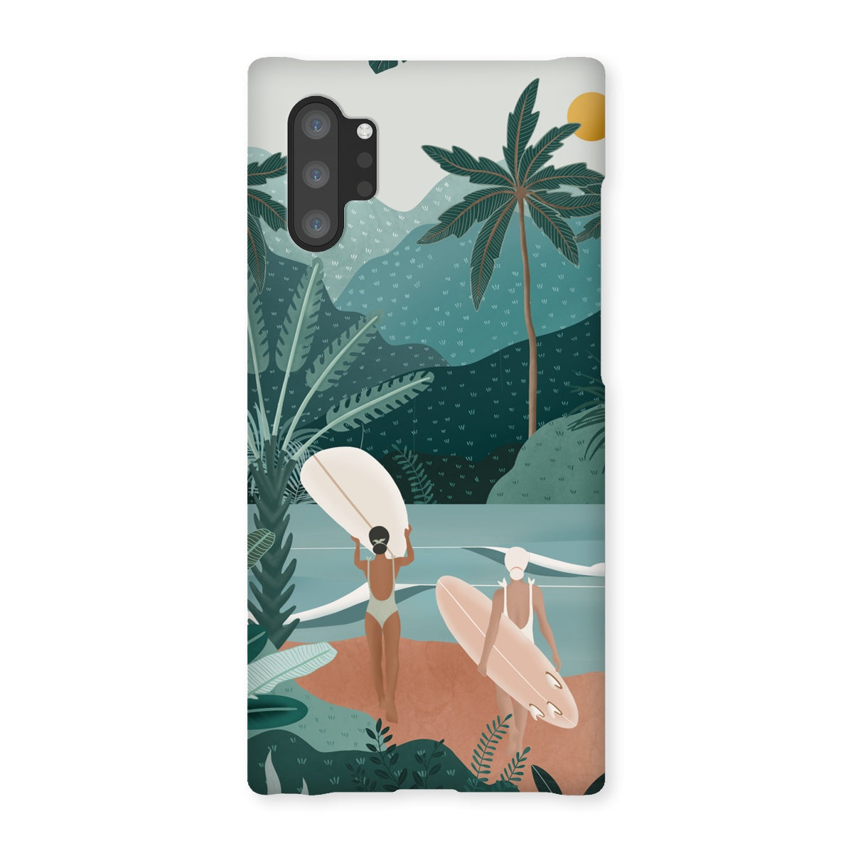 Jungle vibes sea slim phone case