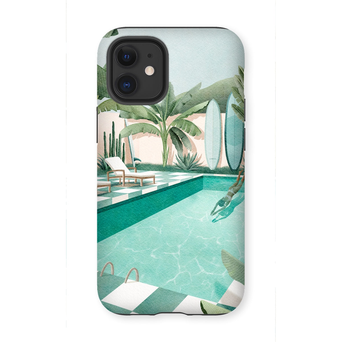 Coque de téléphone renforcée Tropical vibes