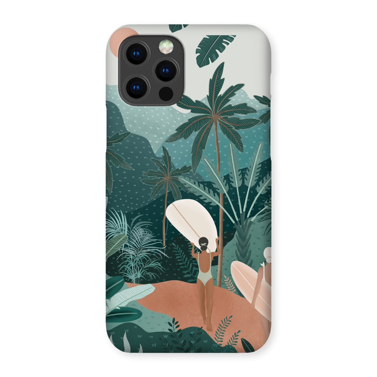 Jungle vibes slim phone case