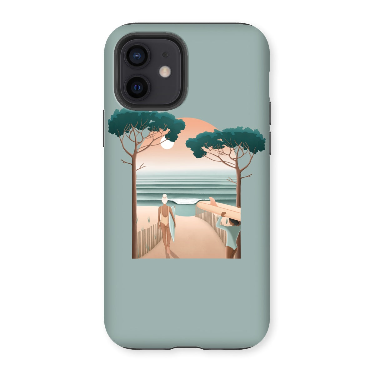 Coque de téléphone renforcée vue sur les Landes