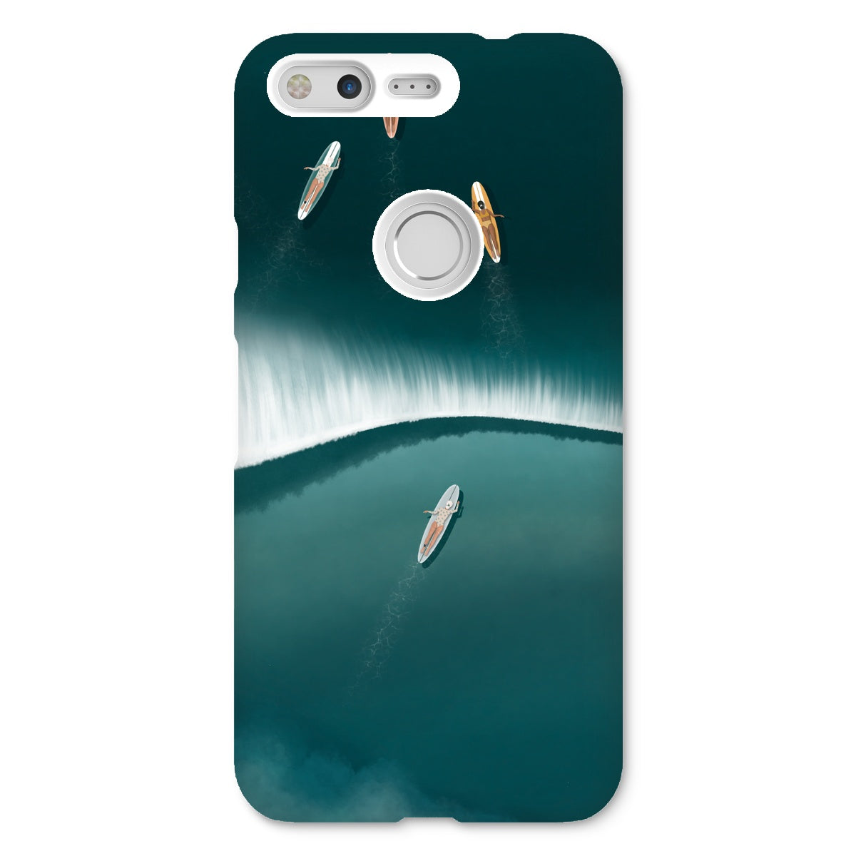 Slim Line up in Zicatela phone case