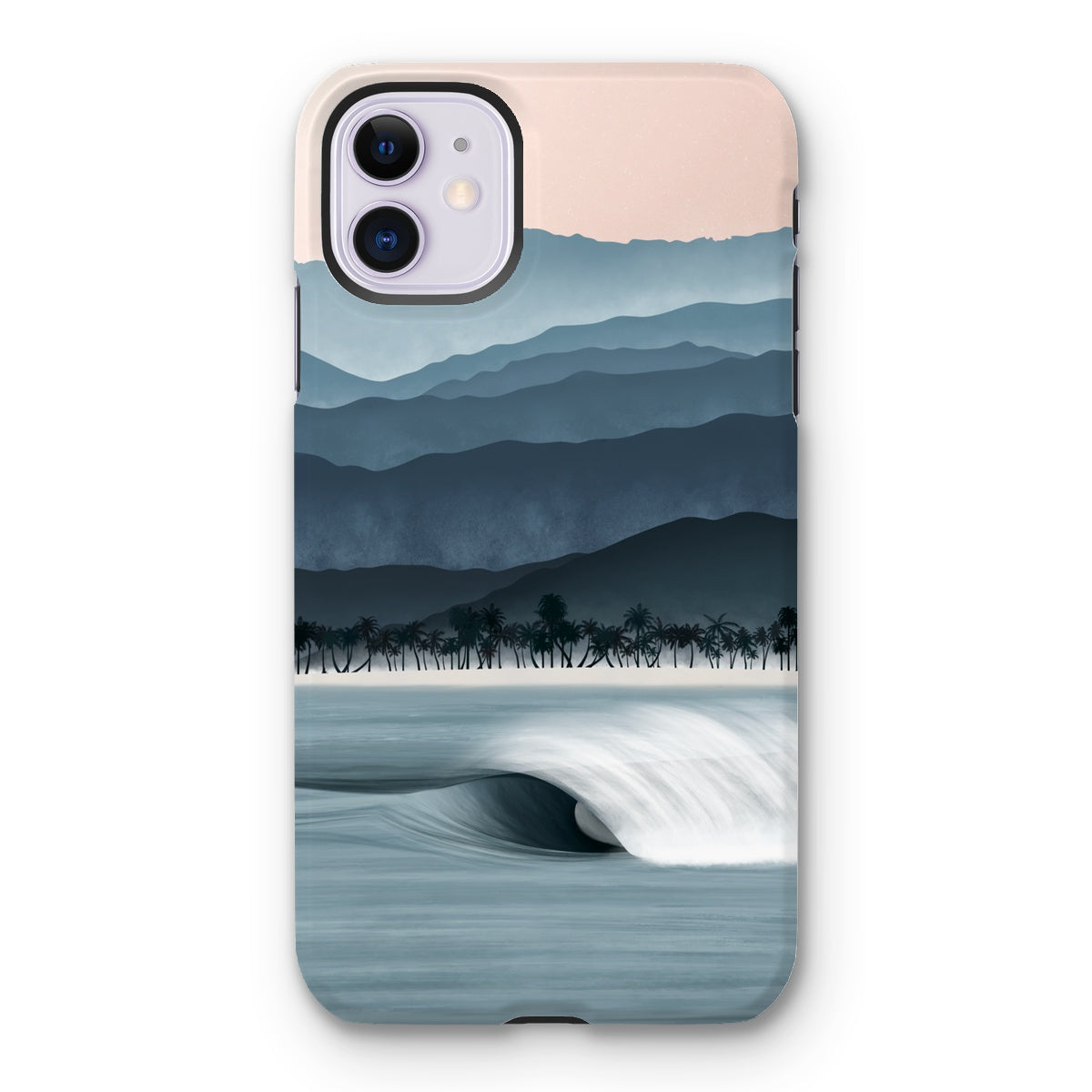 Between ocean &amp;amp; mountains reinforced phone case