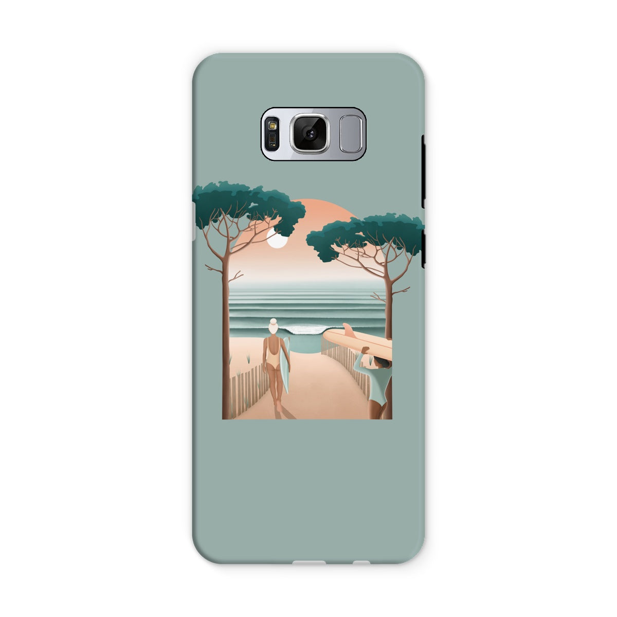 Coque de téléphone renforcée vue sur les Landes